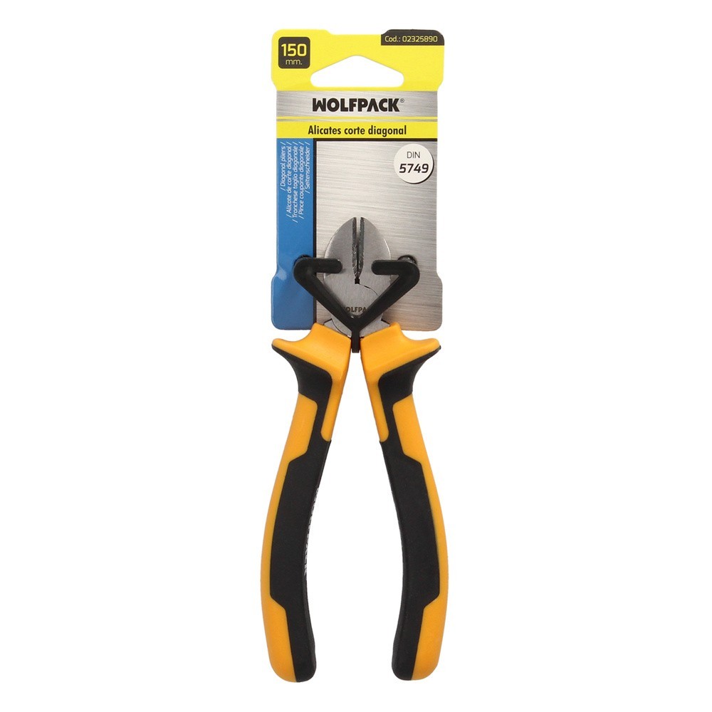 Alicates Corte Diagonal 150 mm, Acero DIN 5749 Pelacables, Corta Cables, Pelador Cables al por Mayor | Almacén de Ferretería