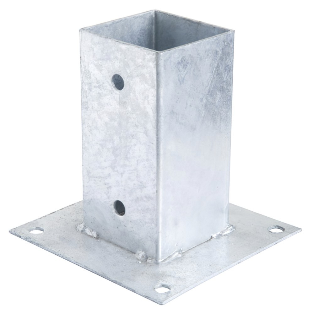 Soporte Anclaje Galvanizado Pérgola 91x91mm al por Mayor | Almacén de Ferretería