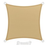 Toldo Vela Sombra Jardin Cuadrada 3,6x3,6 metros Beige al por Mayor | Almacén de Ferretería