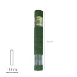 Cesped Artificial 7 mm, Rollo 1x10 mt, Césped Moqueta Para Interior y Exterior, Jardín, Terraza, Balcón, Uso Domestico al por Ma