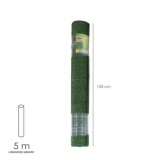 Cesped Artificial 7 mm, Rollo 1x5 metros, Césped Moqueta Para Interior y Exterior, Jardín, Terraza, Balcón, Uso Domestico al por