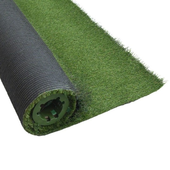 Cesped Artificial 12 mm, Rollo 1x10 metros, Césped Moqueta Para Interior y Exterior, Jardín, Terraza, Balcón, Uso Domestico al p