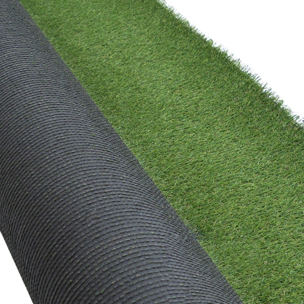 Cesped Artificial 12 mm, Rollo 1x10 metros, Césped Moqueta Para Interior y Exterior, Jardín, Terraza, Balcón, Uso Domestico al p
