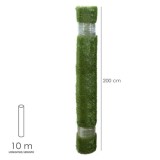 Cesped Artificial 20 mm, Rollo 2x10 metros, Césped Moqueta Para Interior y Exterior, Jardín, Terraza, Balcón, Uso Domestico al p