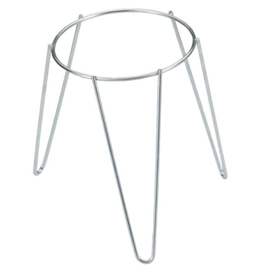 Soporte Maceta Pie Zincado 20 cms al por Mayor | Almacén de Ferretería