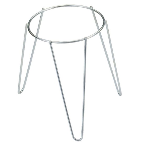 Soporte Maceta Pie Zincado 22 cms al por Mayor | Almacén de Ferretería