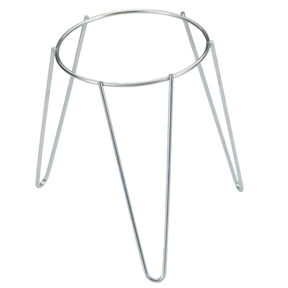 Soporte Maceta Pie Zincado 22 cms al por Mayor | Almacén de Ferretería