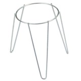 Soporte Maceta Pie Zincado 22 cms al por Mayor | Almacén de Ferretería