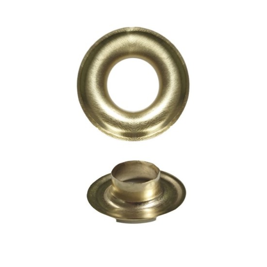 Ojetes / Ojales Metalicos Grandes Para Lona Ø Interior 10 mm, (Bolsa 100 Unidades) al por Mayor | Almacén de Ferretería