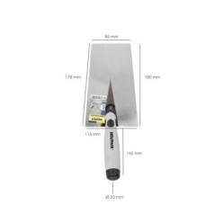 Paleta Wolfpack Plus Mango de Goma 341-a/ 180 mm,