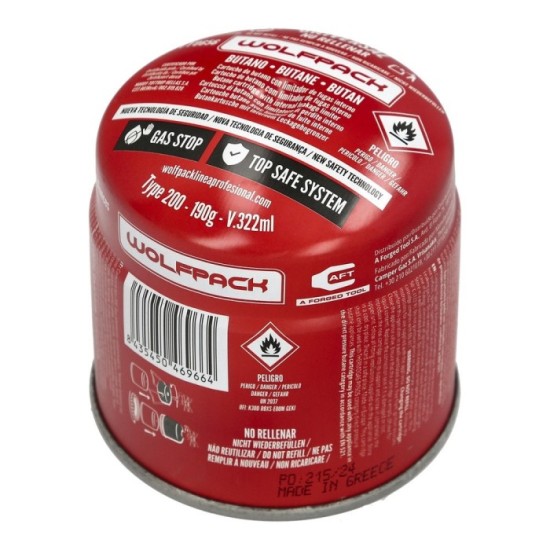 Cartucho Gas 0,190 Kg Ce En417 al por Mayor | Almacén de Ferretería