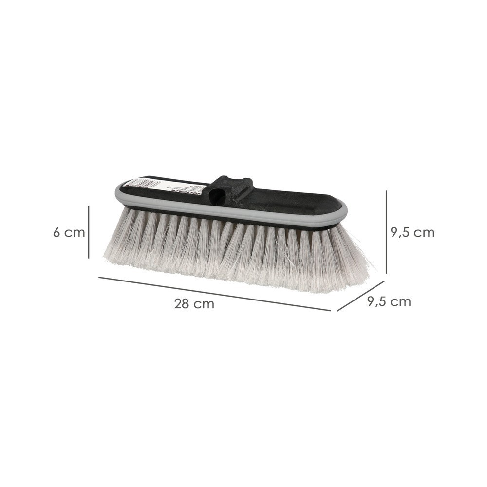 Cepillo Lavacoches Grande Extra Suave 28x9,5 cm, Protector De Goma, Limpieza De Coches, Camiones, Motos, Furgonetas al por Mayor