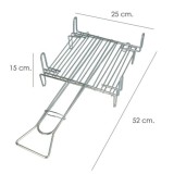 Parrilla Barbacoa Doble 25x25 cm, al por Mayor | Almacén de Ferretería