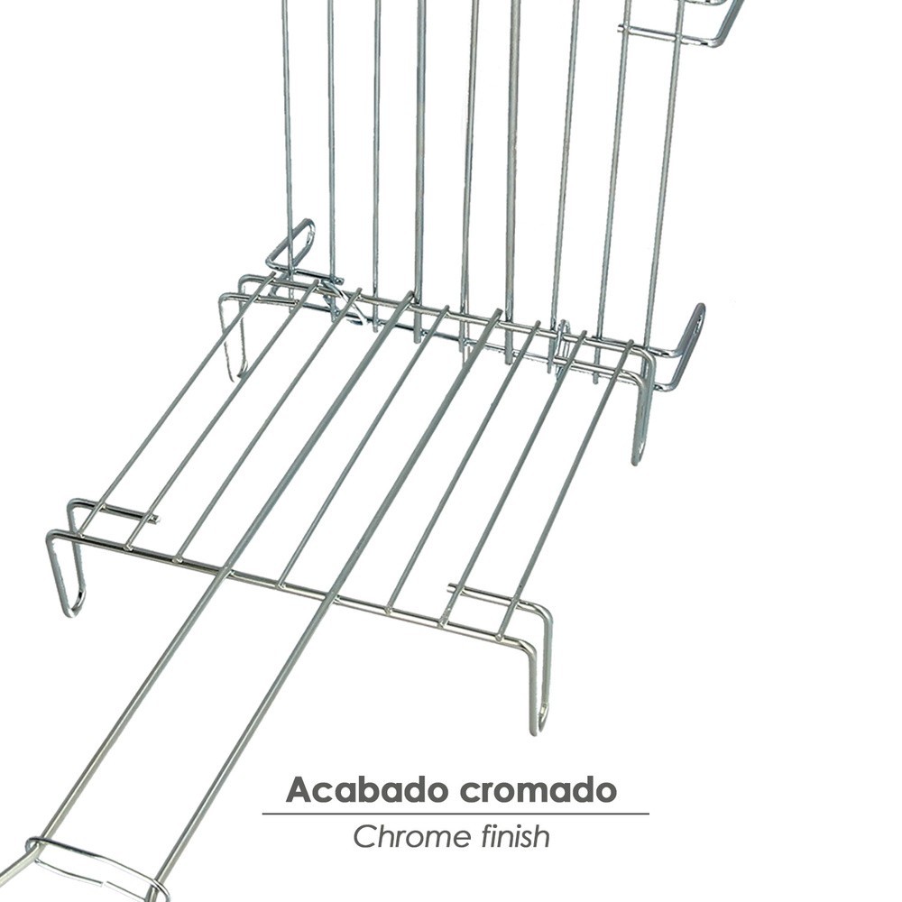 Parrilla Barbacoa Doble 25x25 cm, al por Mayor | Almacén de Ferretería