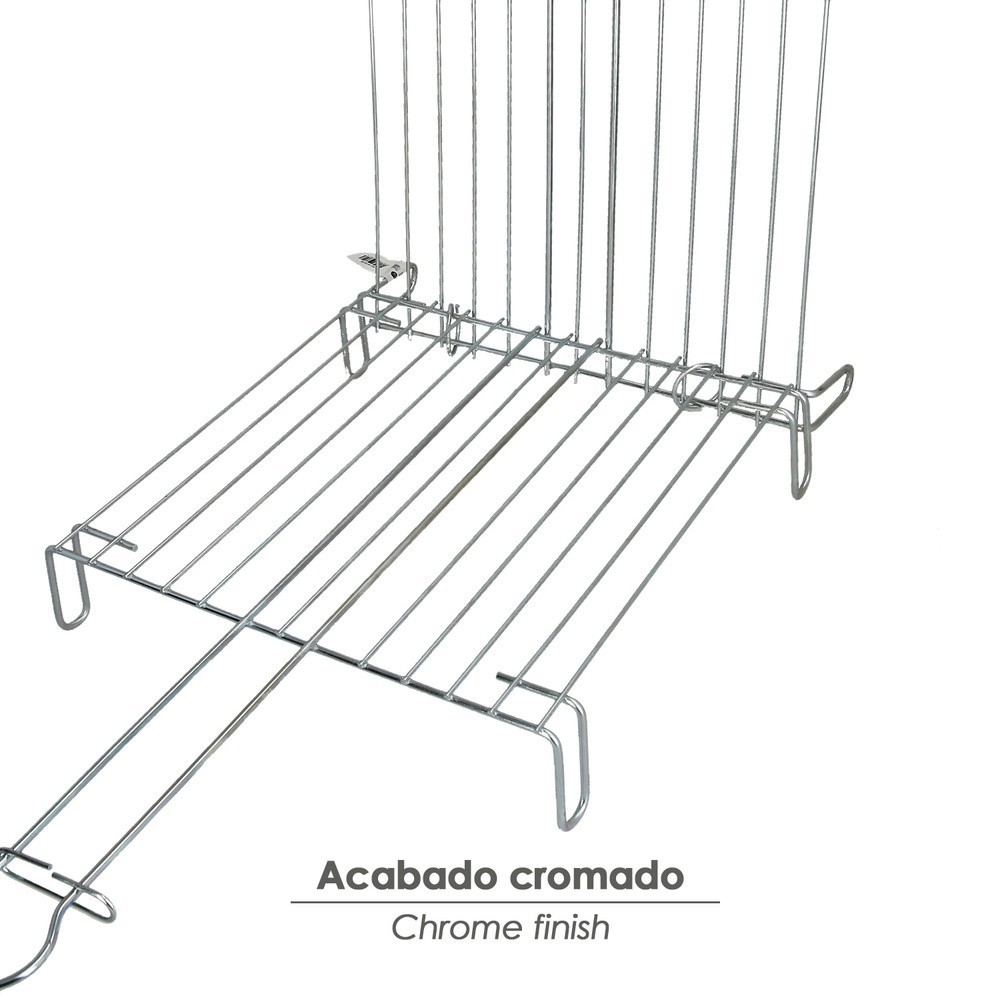 Parrilla Barbacoa Doble 35x35 cm, al por Mayor | Almacén de Ferretería