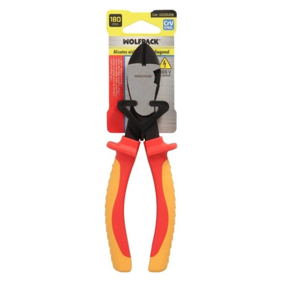 Alicates Corte Diagonal 180 mm, Mangos Aislados Acero Cromo Vanadio Pelacables, Corta Cables, Pelador Cables al por Mayor | Alma