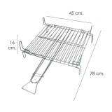 Parrilla Barbacoa Doble 45x45 cm, al por Mayor | Almacén de Ferretería