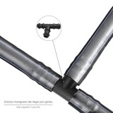 Te Simple Para Tuberias Goteo Ø 16 mm, (Bolsa 100 Piezas) Riego Por Goteo, Microaspersión, Riego Por Nebulizacion al por Mayor |