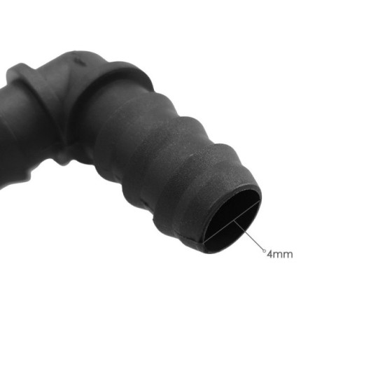 Codo Simple Para Tuberias Goteo Ø 16 mm, (Bolsa 100 Piezas) Riego Por Goteo, Microaspersión, Riego Por Nebulizacion al por Mayor