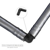 Codo Simple Para Tuberias Goteo Ø 16 mm, (Bolsa 100 Piezas) Riego Por Goteo, Microaspersión, Riego Por Nebulizacion al por Mayor