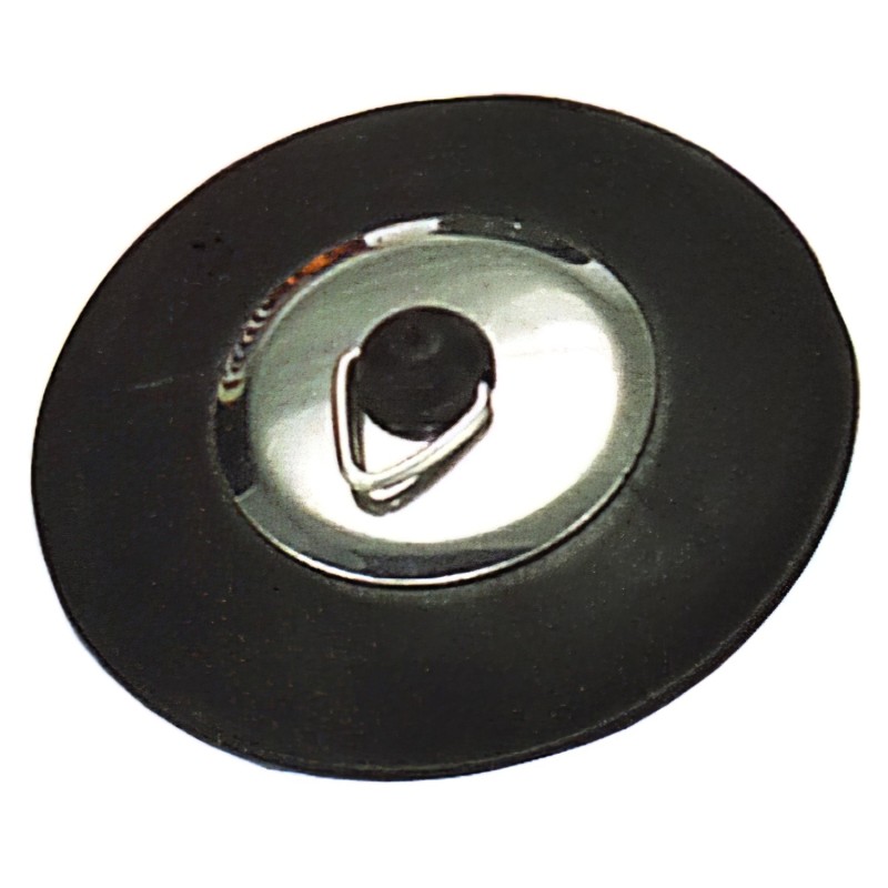 Tapon Goma Tipo Roca Con Pestaña   44 mm,