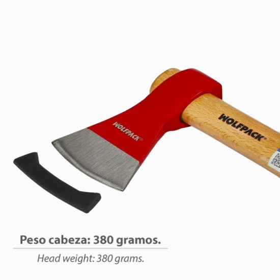 Hacha Con Mango Vizcaina 380 Gramos, Trabajos Agricolas, Jardineria, Poda, Tala, Cortar Ramas De Troncos, al por Mayor | Almacén