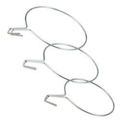 Soporte Maceta Balcon Zincado 20 Cms