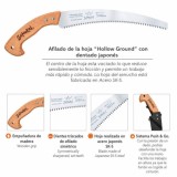 Serrucho Samurai Curvo Mango Madera   330 mm, al por Mayor | Almacén de Ferretería