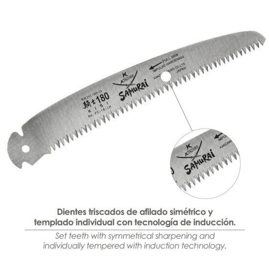 Hoja Recambio Serrucho Samurai FC 180 mm, al por Mayor | Almacén de Ferretería