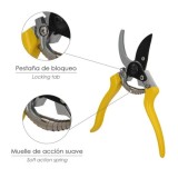 Tijeras Podar 1 Mano Japonesa Akagi T-8S  220 mm, Mangos Aluminio Endurecido, Hoja Recubierta PTFE al por Mayor | Almacén de Fer