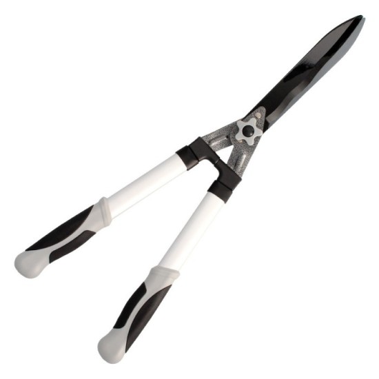 Tijeras Podar Setos 2 Manos Aluminio 63 cm, Hojas Acero Antiadherente, Mango TPR, Ajuste Corte al por Mayor | Almacén de Ferrete