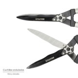 Tijeras Podar Setos 2 Manos Mangos Madera 54 cm, Hojas Acero Antiadherente, Ajuste Corte al por Mayor | Almacén de Ferretería