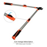 Tijera Podar 2 Manos Sistema Yunque Mangos Telescopicos Aluminio Con Multiplicador De Fuerza al por Mayor | Almacén de Ferreterí