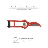 Tijeras Vendimiar Forjada Curva  1 Mano 18 cm, al por Mayor | Almacén de Ferretería