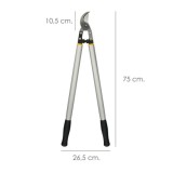 Tijeras Podar 2 Manos Profesional Forja y Alumnio 75 cm, al por Mayor | Almacén de Ferretería