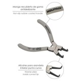 Alicates Arandelas Interiores Curvo 125 mm, Acero Din 5254, Anillos De Presion, Anillos De Retención, Arandelas Circlips al por 