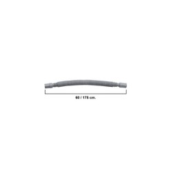 Goma Salida Lavadora  Extensible 0,60 / 1,75 cm, Sin Soporte