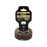 Abanico Lija Grano 40 Medida Ø 60 x 20 mm, Disco Abrasivo Laminas, Ruedas Mil Hojas, Ruedas Abrasivas,Lijado,Desbaste,Pulir al p