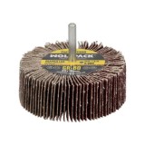 Abanico Lija Grano 80 Medida Ø 80 x 30 mm, Disco Abrasivo Laminas, Ruedas Mil Hojas, Ruedas Abrasivas,Lijado,Desbaste,Pulir al p