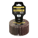 Abanico Lija Grano 80 Medida Ø 80 x 40 mm, Disco Abrasivo Laminas, Ruedas Mil Hojas, Ruedas Abrasivas,Lijado,Desbaste,Pulir al p