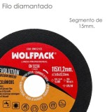 Disco Diamante Evolution Corte Mas Rapido y Preciso Ø 115 mm, Porcelanicos, Gres, Ceramica, Vidrios, Segmento de 15 mm, al por M