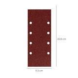Lija Recambio Con Velcro 93x228 mm, con Agujeros Grano  80 (10 Piezas) al por Mayor | Almacén de Ferretería