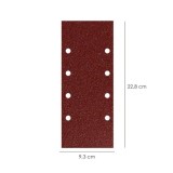 Lija Recambio Con Velcro 93x228 mm, con Agujeros Grano  120 (10 Piezas) al por Mayor | Almacén de Ferretería