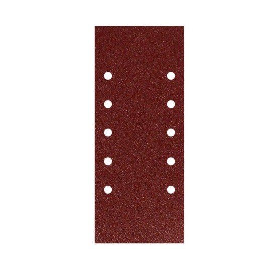 Lija Recambio Con Velcro 115x280 mm, con Agujeros Grano  120 (10 Piezas) al por Mayor | Almacén de Ferretería