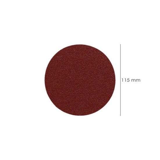 Lija Recambio Velcro Disco Ø 125 mm, con Agujeros Grano  80 (10 Piezas) al por Mayor | Almacén de Ferretería