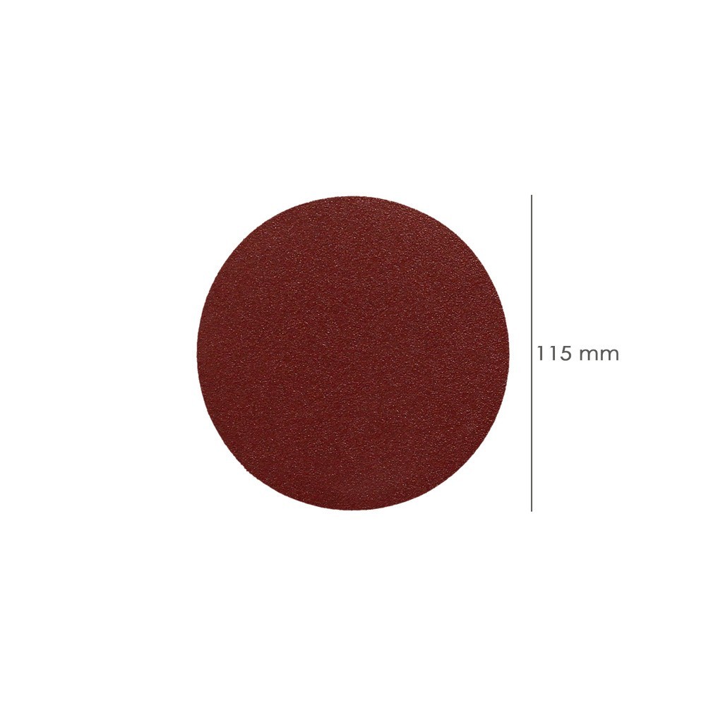 Lija Recambio Velcro Disco Ø 125 mm, Con Agujeros Grano 180 (10 Piezas) al por Mayor | Almacén de Ferretería