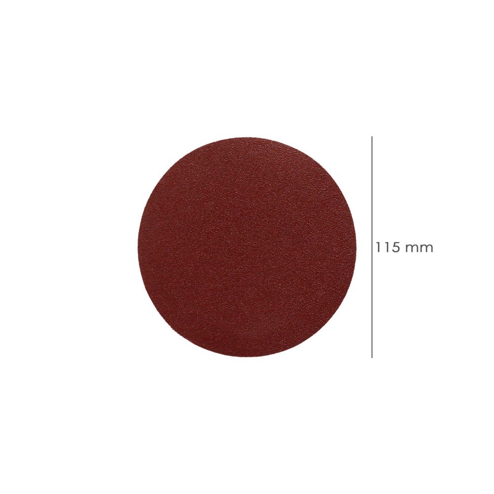 Lija recambio velcro disco Ø 125 mm, con agujeros grano 240 (10 Piezas) al por Mayor | Almacén de Ferretería