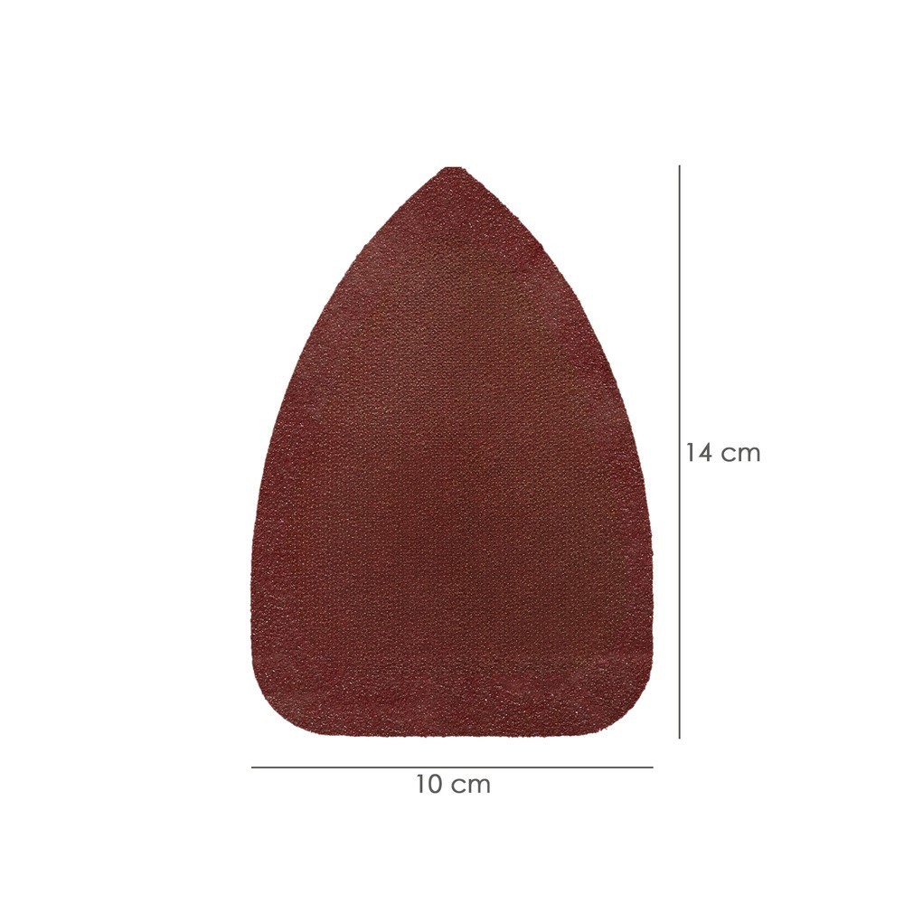 Lija recambio Delta  140x100 mm, sin agujeros grano 180 (10 Piezas) al por Mayor | Almacén de Ferretería
