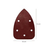 Lija Recambio Velcro Delta  140x100 mm, con Agujeros Grano 40 (10 Piezas) al por Mayor | Almacén de Ferretería