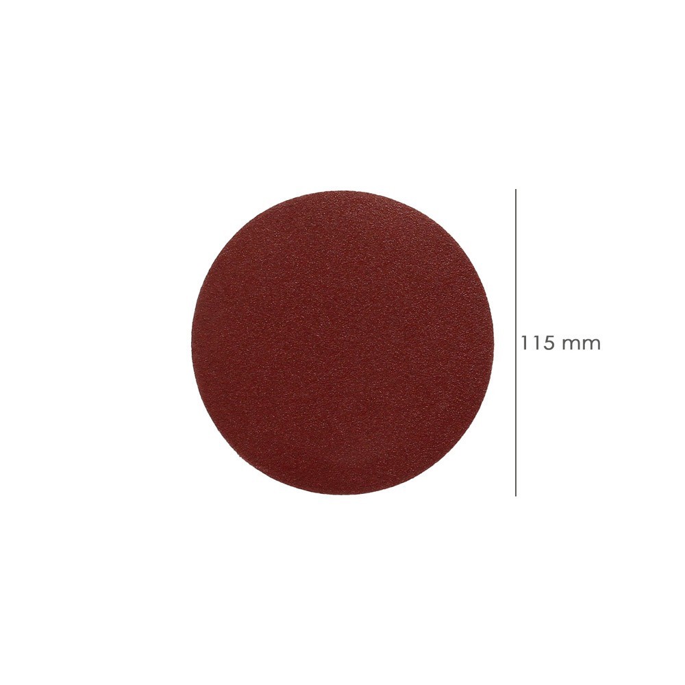 Lija Recambio Velcro Amoladora Ø 115 mm, Grano 120 (10 Piezas) al por Mayor | Almacén de Ferretería